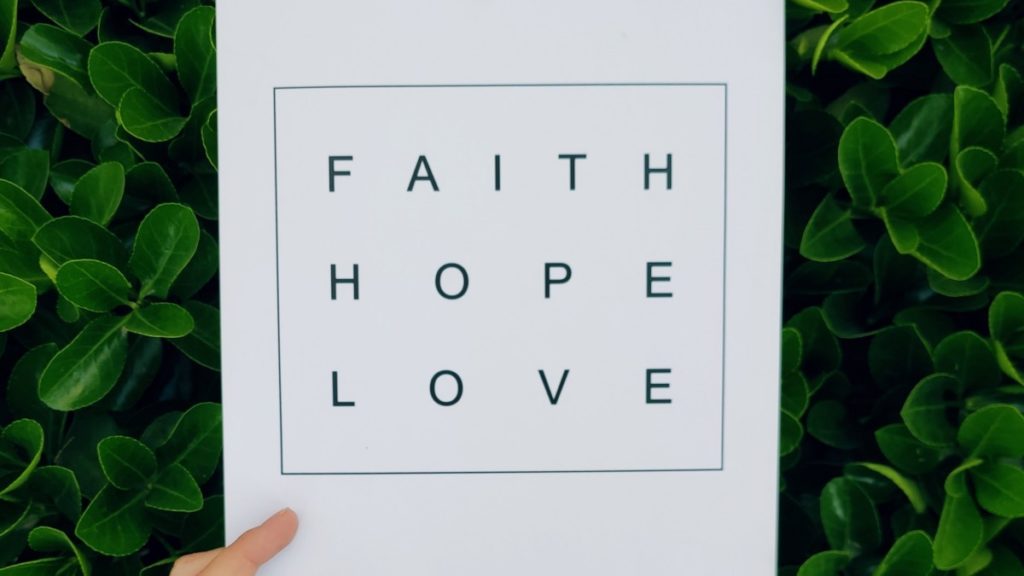 faith hope love